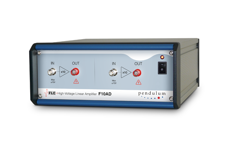 Pendulum Instruments高电压线性放大器F10A具有10倍的固定放大倍数